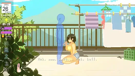 Hentai oyunu - ateşli büyük memeli kadın seks