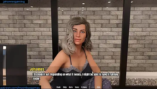 Büyükannenin evi - Betty'nin göğüslerini ve ağzını siktim