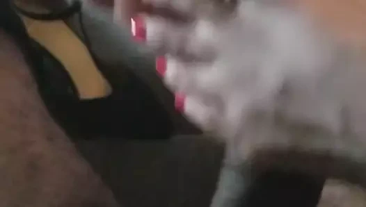 seksi footjob