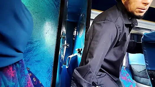 Commuter Desire: Mature Latina MILF Picks Up a Stranger on the Bus for an Unforgettable Encounter