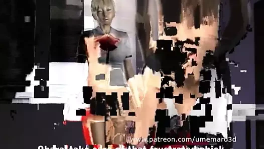 Umemaro 3D - Omega 1 Vampire vs. KungFu Girl