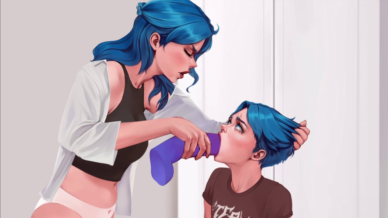 Astra femboy üvey erkek kardeşi Austyn'i büyük silikon dildoyla azdırıyor