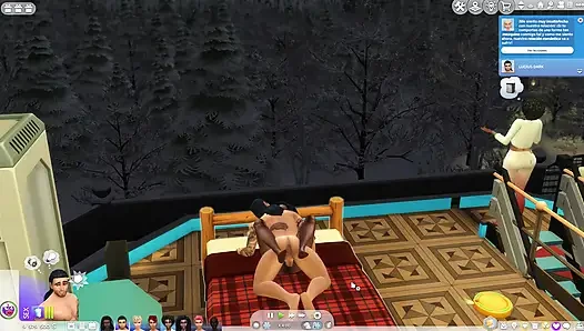 Sexy Sims malikanede ateşli