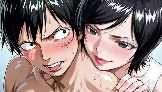 Luffy (op) X Takada (dn)