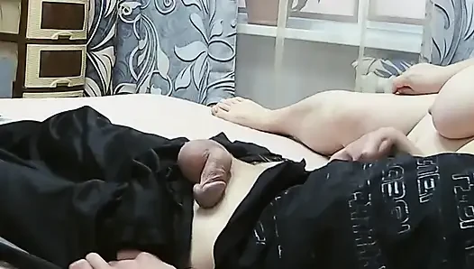 Kız arkadaş başka bir toplu döl almak için yarak emiyor