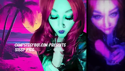 Kampta kadın kılıklı domuz sissyboi