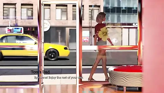 Tacos3-s3p2c - atlaamayacağın sahneler: bölüm 5 - Anne yaşlı bronzlaşma salonu personelini emiyor ve hepsini Tony'ye yeniden anlatıyor