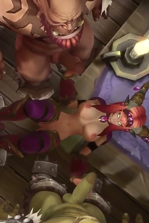 Ork grup seks : warcraft parodisi