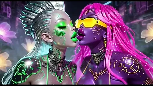 Captain Nova Song ve Kiss klipleri, ai animasyonu