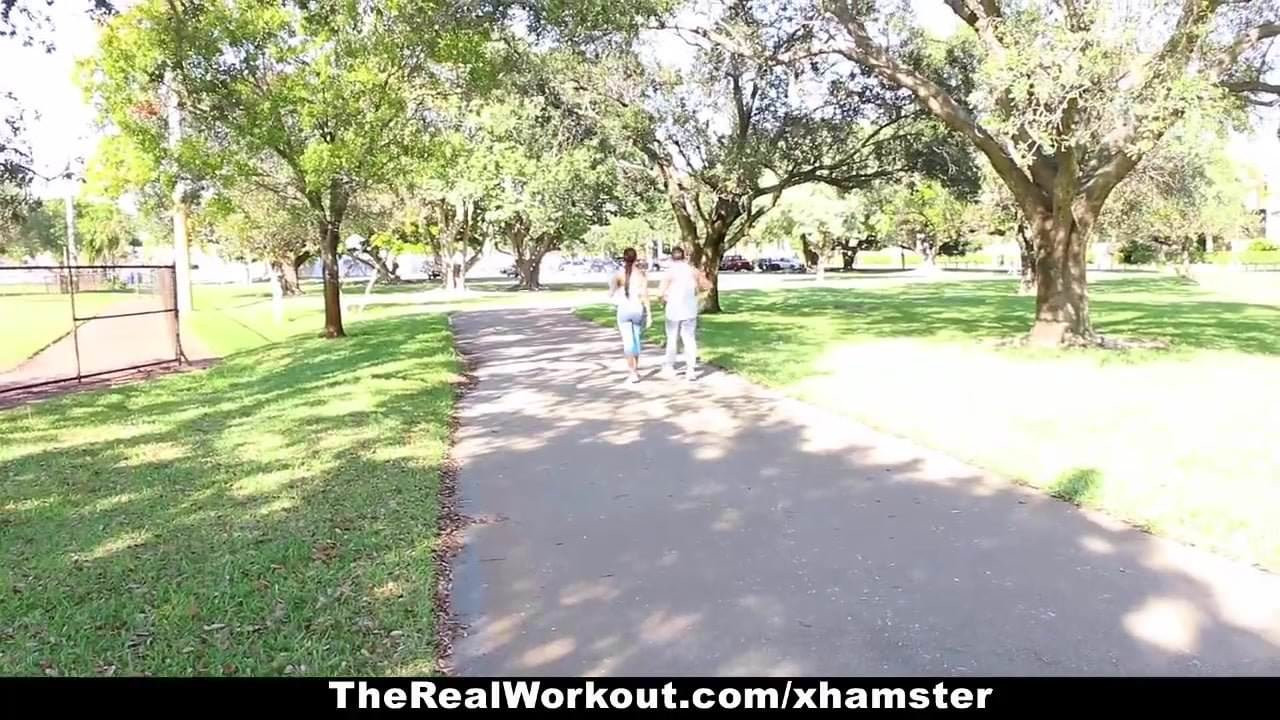 Therealworkout - sıcak egzersiz genç oturumdan sonra becerdin