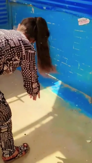 Мощный момент из "слитого в сеть нового секса Айны Асиф"