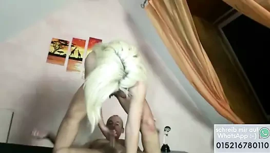 Deutsche blast tief in den Hals - deepthroat