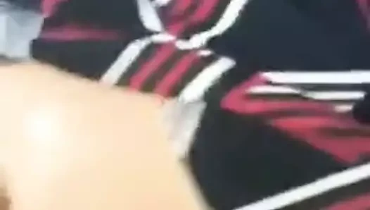 Arabe hijab Dans la voiture