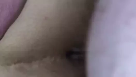 Amcığın içinde büyük boşalma patlaması