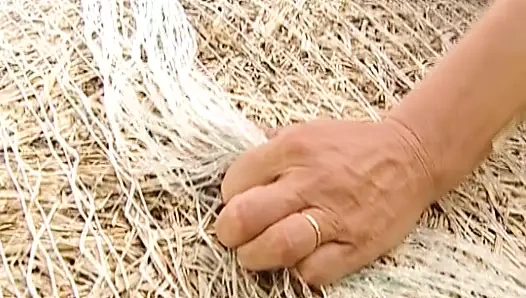 Alman nine doğada sert sikiliyor