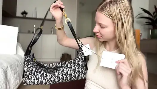 Findom luxury alışveriş vurgun 12k $ ağır boşaltma