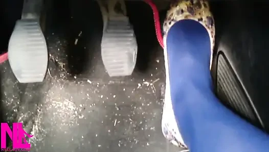 Çiçekli bale dairelerinde hızlı sürüş