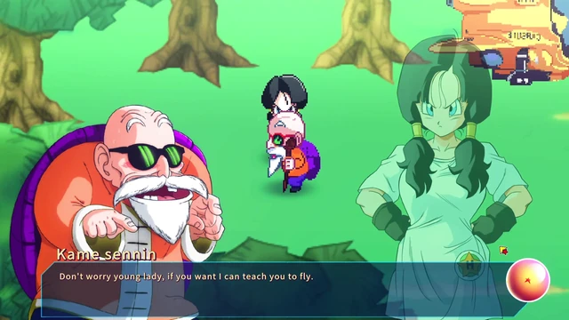 Kame Paradise Multiversex 3 - Grabbing Bulma's Fat Ass