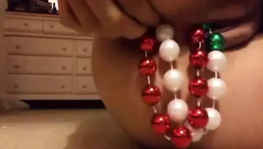 Çift yılbaşı boncukları