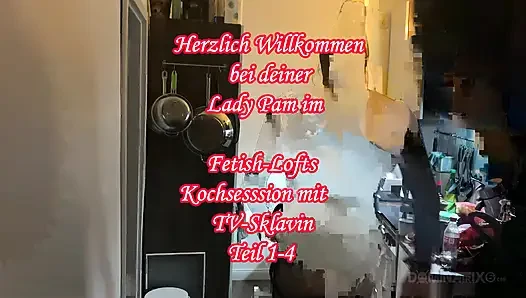 Mutfakta yumruk sokma çılgınlığı - olgun sürtükler geniş genişliyor