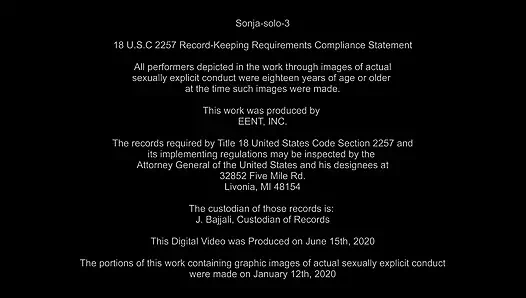 Sonja'nın tatlı rüyaları