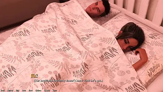 Josy Takes Dan's Cock Hard on Mommy & Daddy's Bed - Episodes 1 & 2