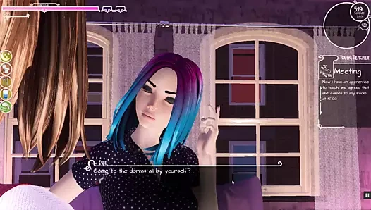 şehvet dileğim sfm hentai oyunu ep.3 – yeni kız gerçekten çok seksi