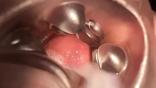 Fleshlight'ta boşalma (ağır çekim)