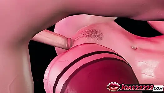 Seksi büyük memeli riri 3d animasyon: yakın çekim sikişiyor, sert misyoner ve büyük yarağa biniyor dölleme