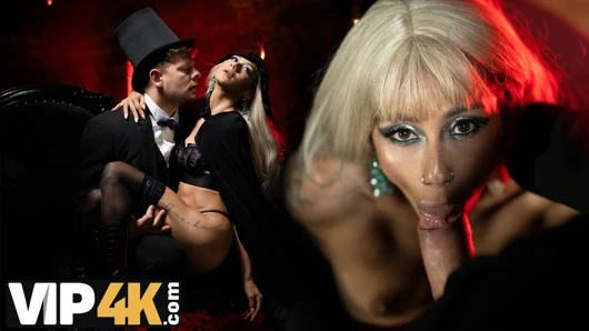 VIP4K. Cadı Veronica Leal ritüel anal sikişiyor