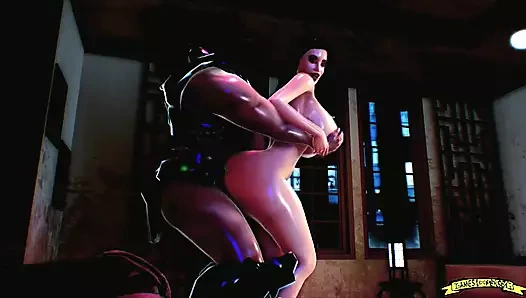 Porno burası cyberpunk şehri - yeniden düzenlendi bölüm 5 animasyon - yeniden düzenlendi