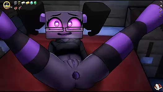 Hornycraft minecraft parodi hentai oyunu pornplay ep.13 – enderman kadın kıçına büyük anal boncuklar koyar