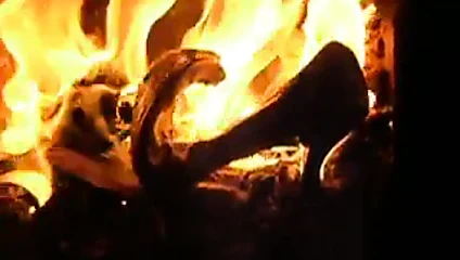 Seksi deri topuklu ayakkabılar yanıyor.