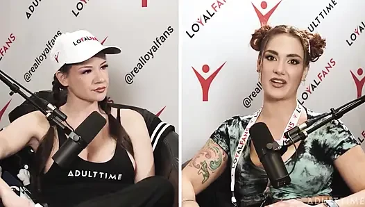 Siri Dahl grup seks partisi*es ve porno ödülleri | Siri Dahl ile Avn Özel | Adult Time Podcast