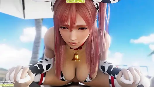 Ölü veya diri kız doa biniyor - lazyprocrast animasyon 3d hentai derlemesi ile normal wm sesini yeniden karıştırın