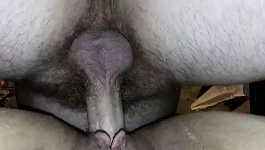 Hamile eş gets Creampie doggystyle