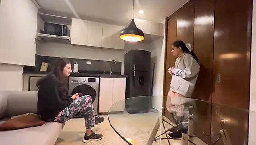 I said I needed help at home, but I wanted my neighbor to finger me