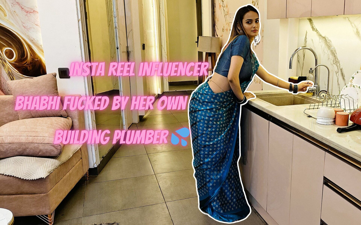 Insta reel influencer yenge kendi inşaat tesisatçısı tarafından çok sert sikiliyor. Hintçe