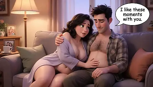 Sessiz ev sırları unutulmaz bir gecede paylaşıldı (yapay zeka oluşturuldu)