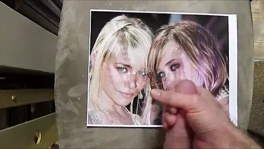 Olsen Twins Cum Tribute 02