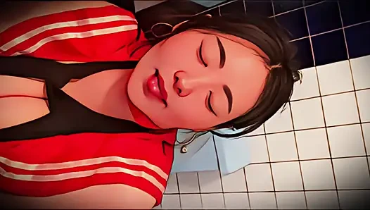 Denizci Sumomo Sun'a afrodizyak sperm enjekte ediyor.