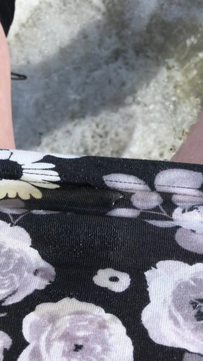 Kışın bir bankta