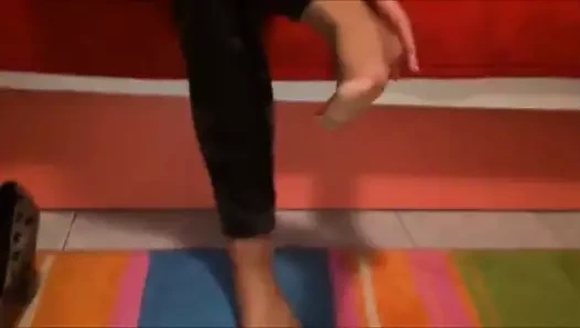 Maria'nın naylon (39 numara) ayakları