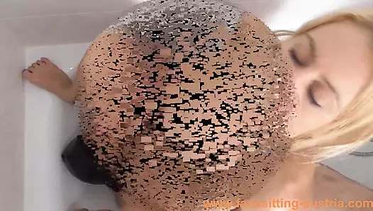 Yüze oturma eşek için ağza