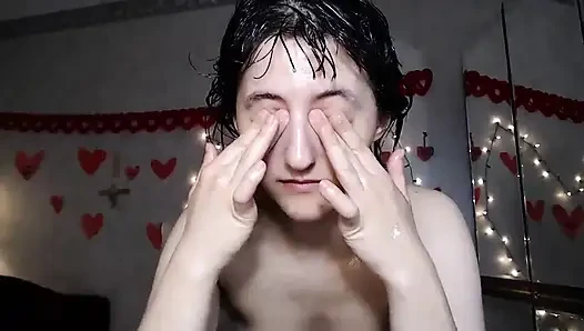 Hindistan cevizi yağı canlı gösterisi