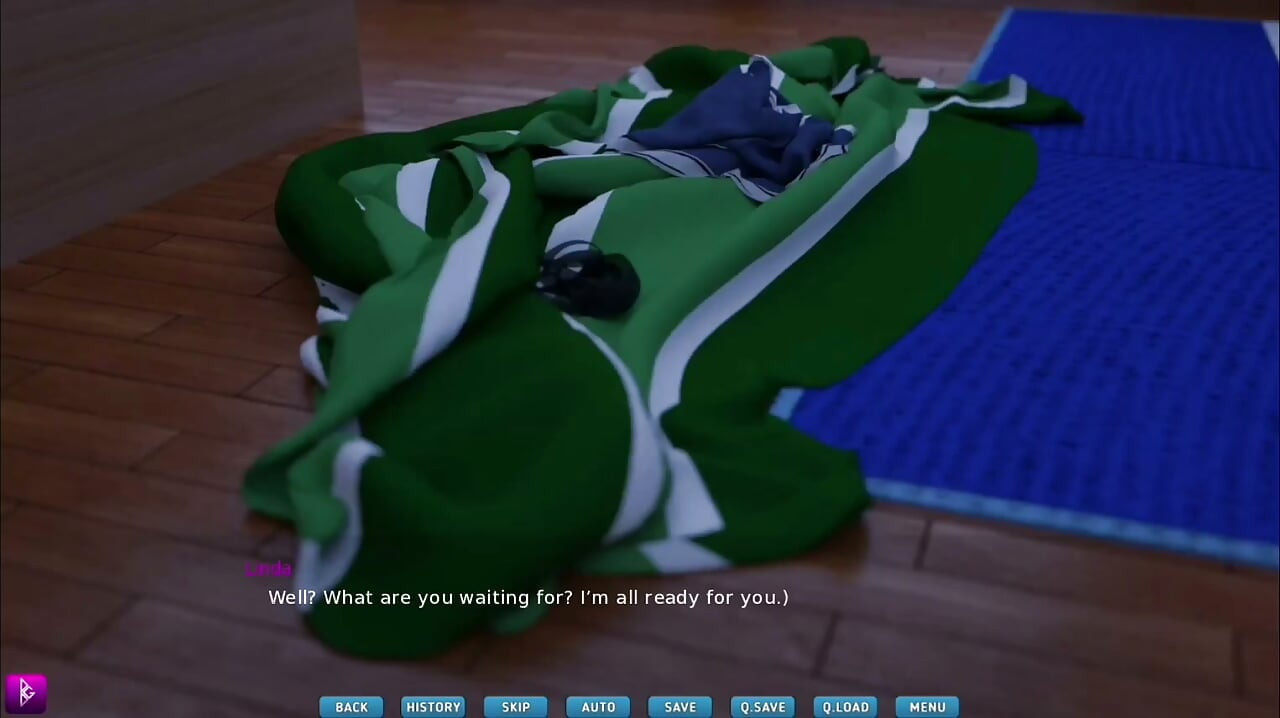 Lady with big boobs and big ass continues to fuck her crush secretly - gameplay