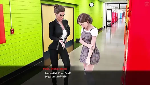 Sunville'in orta yaşlı seksi kadın 85 prof richardson herkese karşı çok acımasız