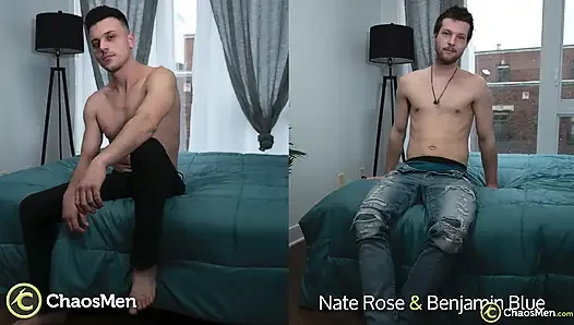 Kaos adamları - seksi Fransız jock'un sikini yalıyor