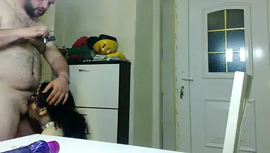 Whore Milf gag fucked