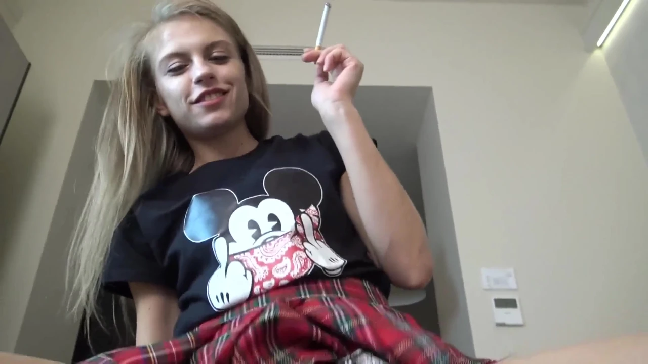 Sucking Fag of the Cheeky Humiliatrix Teen Slut!